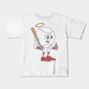 Angels Baseball Guy Kids T-Shirt